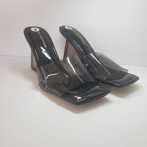 Good American Black Heels